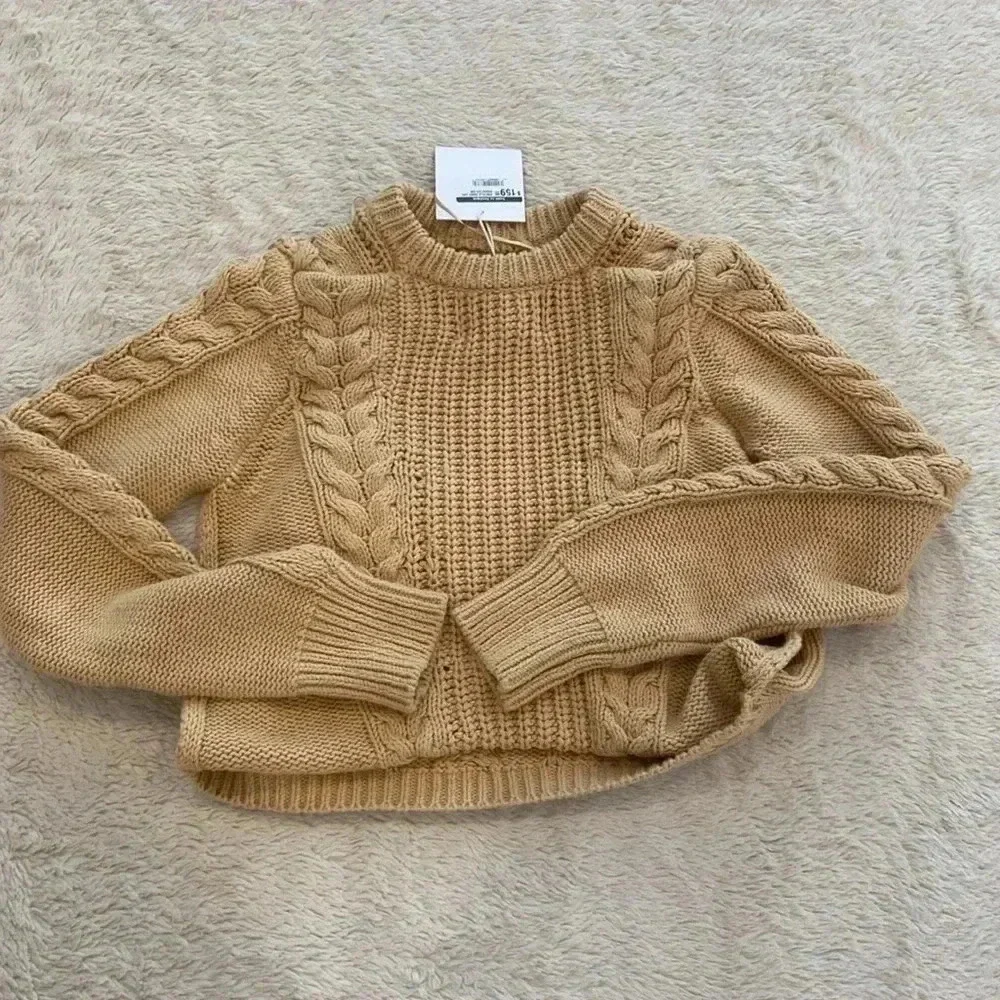 NWT Pistola Tan Esme 2 Piece Sweater